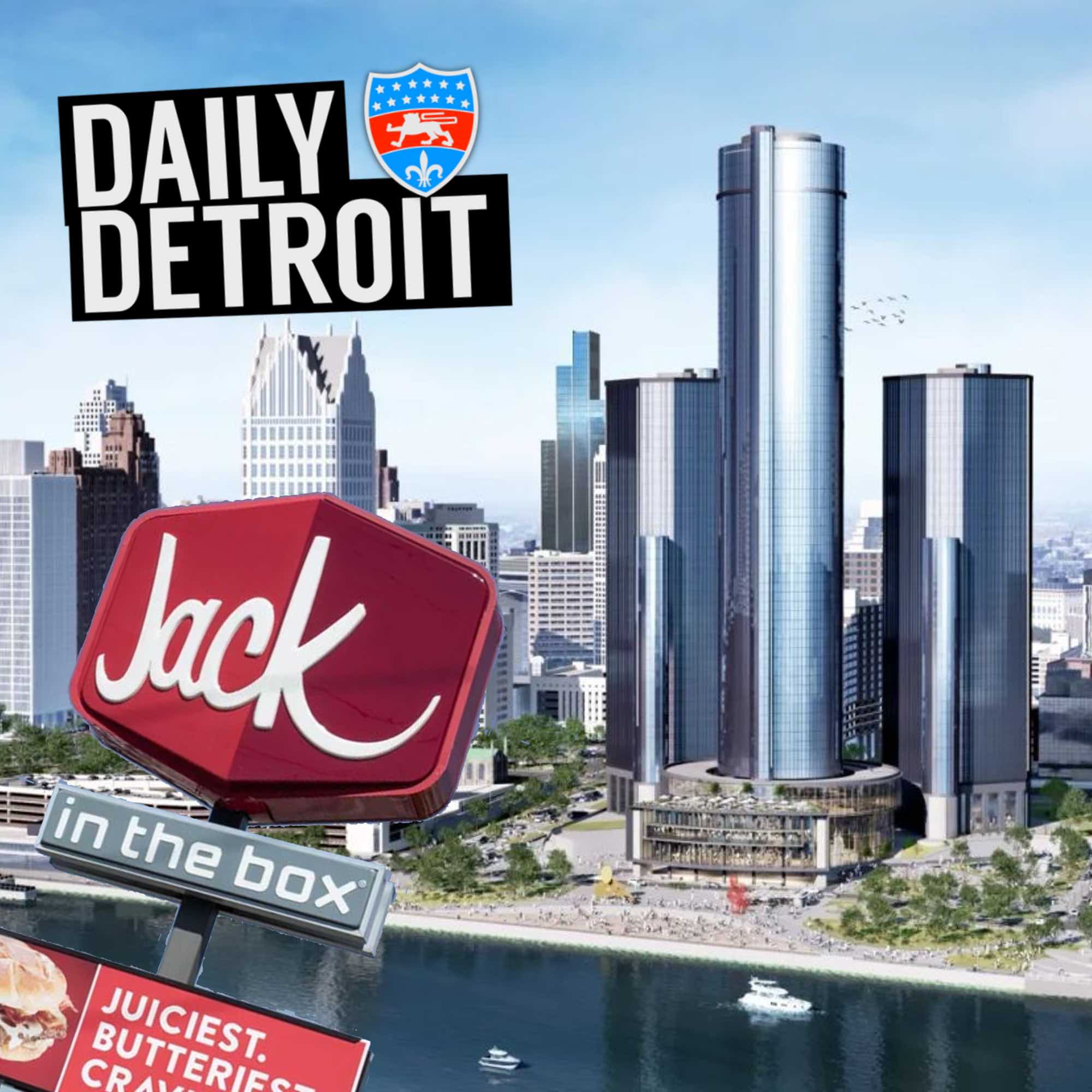 PODCAST: RenCen perde le due torri // I negozi per le vacanze della Michigan Central // Il ritorno di Jack In The Box